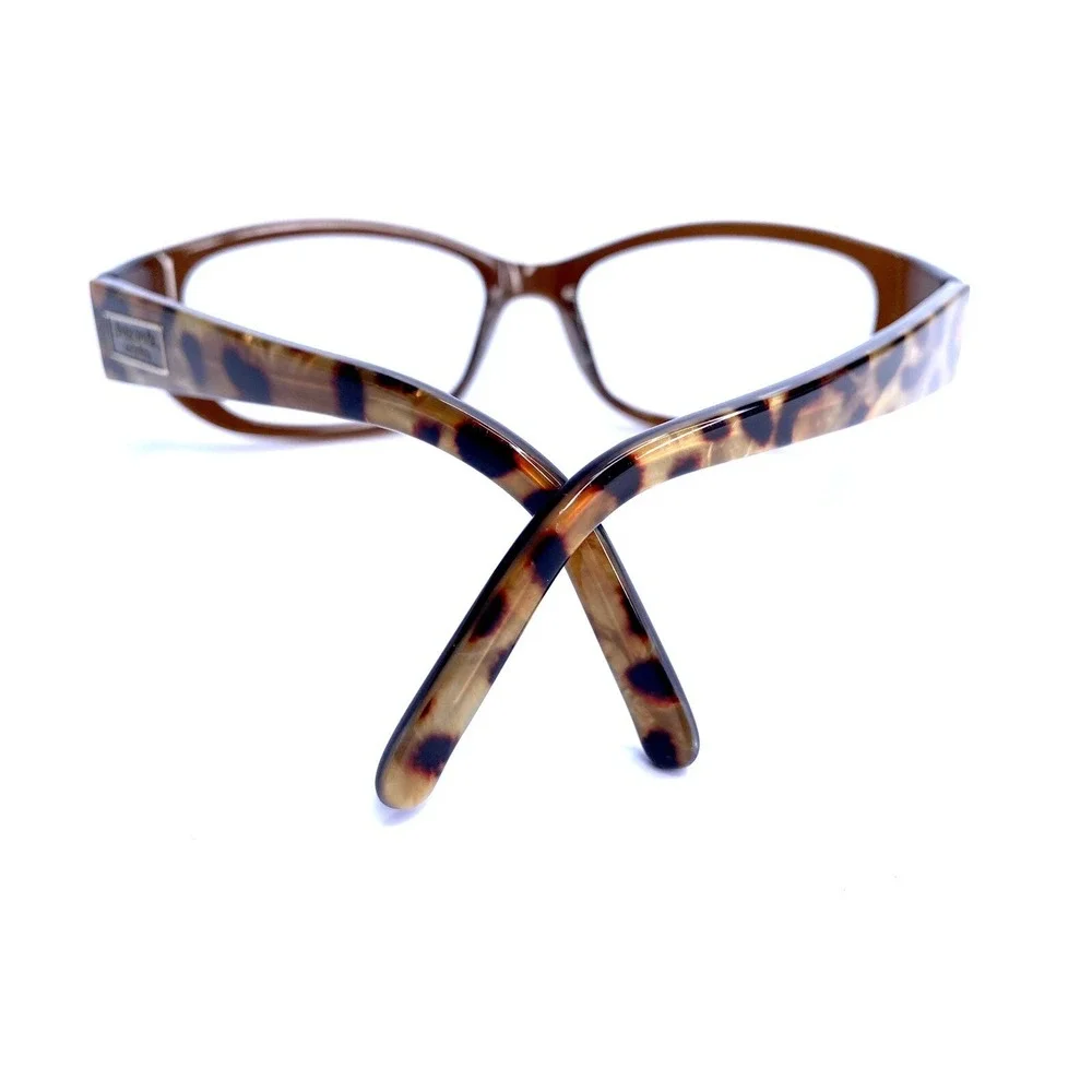 Kate Spade NY Brown Tortoise Oval Wrap Frame Glasses Italy DEE/S 01W0 54 17 120